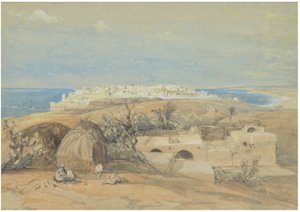 Vue de Jaffa, vers le nord - David Roberts