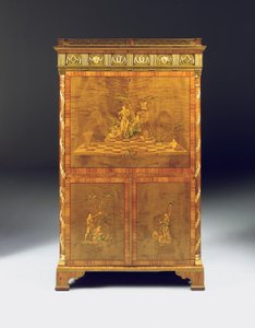 Secrétaire néoclassique à abattant, vers 1775