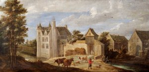 Vue de la maison de l