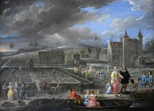 Les quatre saisons (printemps) - David Teniers the Younger