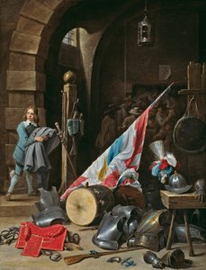 Le poste de garde - David Teniers the Younger