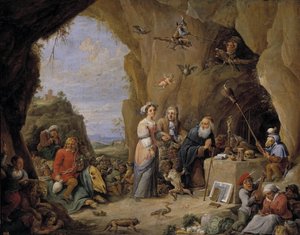 La Tentation de Saint Antoine, milieu du 17ème siècle