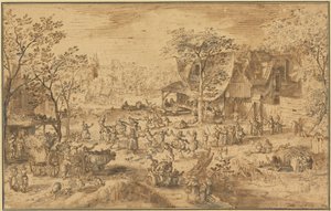 Kermis paysan - David Vinckboons