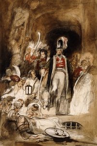 Étude pour "Sir David Baird découvrant le corps de Tipu Sahib", 1838 - David Wilkie