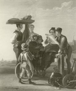 Lecture des nouvelles - David Wilkie