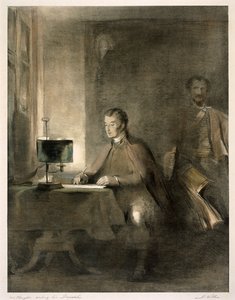 Wellington écrivant ses dépêches - David Wilkie