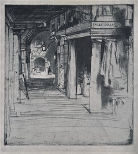 Calle Della Donna, vers 1900