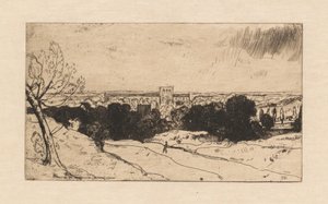 Vue lointaine de Winchester et St. Croix - David Young Cameron