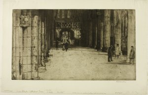 Écran de la cathédrale de Glasgow - David Young Cameron