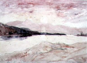 Loch Aline, Argyllshire : vue du nord avec l