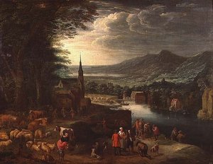 Un vaste paysage de montagne