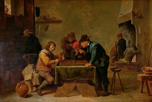 Joueurs de backgammon, vers 1640-45 - David Teniers the Younger
