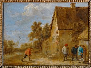 Les Joueurs de boules … - David the Younger Teniers