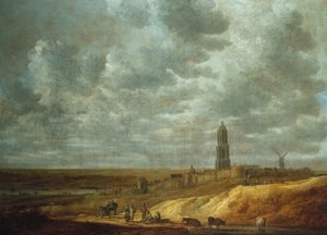 Paysans Festoyant et Dansant près de Drij Toren