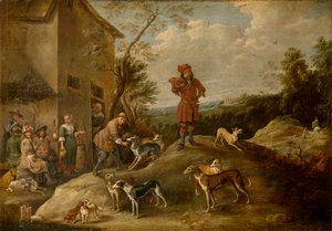 Chasseurs au repos