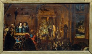Scène de sabbat - David Teniers the Younger