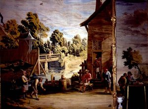 Le Jeu de boules - David Teniers the Younger