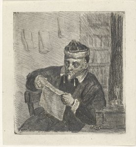Homme lisant