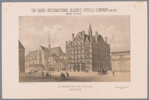 Projet pour un hôtel proposé sur le Dam à Amsterdam