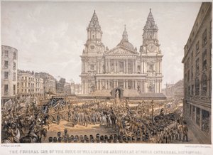Funérailles du duc de Wellington, Cathédrale Saint-Paul, Londres, 18 novembre