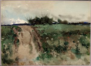 Croquis du paysage - De Lancey Gill