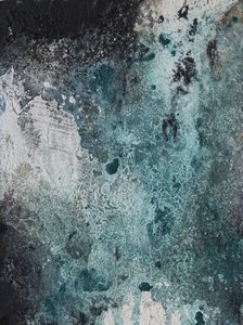 Textures de sarcelles gelées