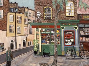 Musée du jouet, 2019 (acrylique sur toile) - Deborah Eve Alastra