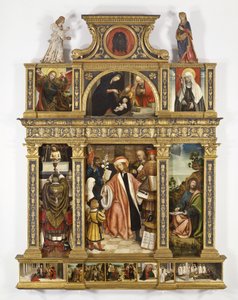 Polyptyque de Sant Ivo, c.1520 - Defendente Ferrari