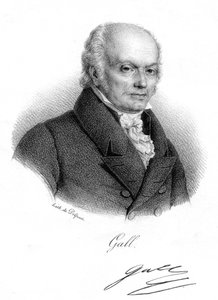 Franz Joseph Gall, médecin allemand et fondateur de la phrénologie, vers 1820