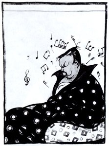 Compositeur Alexandre Glazounov 1865-1936, 1915 - Deni