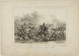 Charge des hussards républicains - Denis Auguste Marie Raffet
