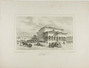 Église Saint-Georges, Bucarest, Valachie, 13 juillet 1837 - Denis Auguste Marie Raffet