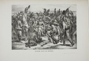 Marche du désert - Denis Auguste Marie Raffet