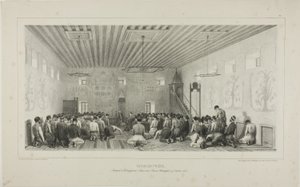 Tartares en prière, Istrimdjami-Kara-sou-Bazar, Crimée, 19 octobre 1837 - Denis Auguste Marie Raffet