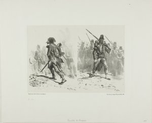 Feuille de croquis - Denis Auguste Marie Raffet