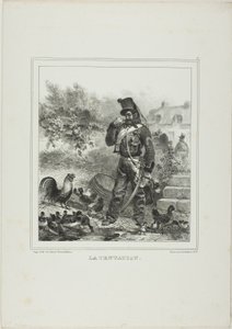Tentation - Denis Auguste Marie Raffet