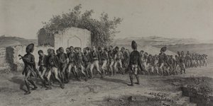 Recrues turques près de Smyrne, 10 novembre 1837