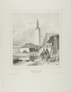 Tour par le clocher, cadre de travail en attendant l