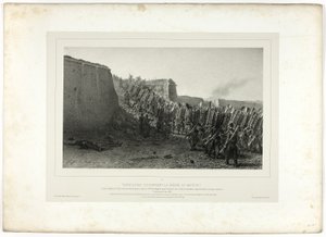 Travailleurs couronnant la brèche du bastion 7, de Souvenirs d