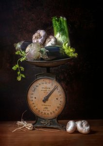 Nature morte aux produits du terroir