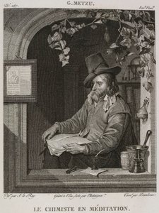 Denis-Sébastien Leroy, Chataigner et Dambrun - Le Chimiste en méditation, d