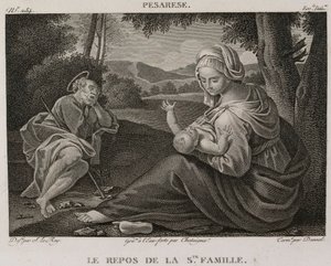 Denis-Sébastien Leroy, Chataigner et Dennel - Le Repos de la sainte Famille, d