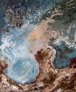 Profil abstrait et naturel