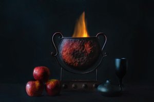Le feu du chaudron mystique