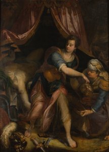 Judith avec la tête d