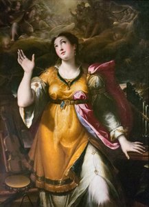 Sainte Cécile - Denys Calvaert or Calvart