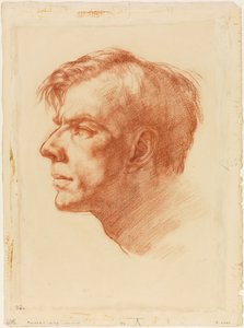Portrait de John Fothergill, vers 1907 (sanguine sur papier)