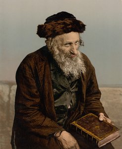 Un Israélite, Jérusalem, Terre Sainte, vers 1890-1900