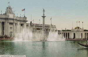 Fontaine de Neptune, Exposition Trans-Mississippi, 1898 - Detroit Photographic Co.