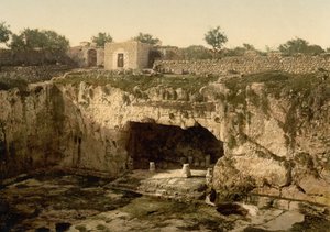 Tombeaux des rois, Jérusalem, Terre Sainte, vers 1890-1900